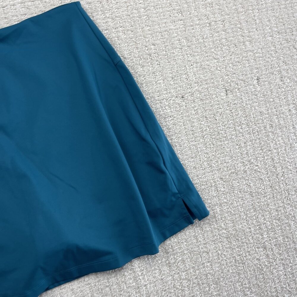 Girlfriend Collective Athletic Sport Skort Size M Blue Preppy Tennis / Golf - Picture 3 of 10